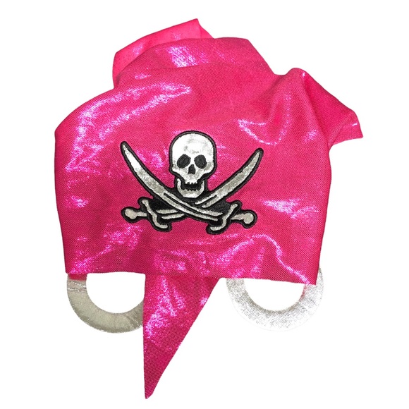 Girl's Pink Pirate Dress-up Play Costume Set, Size 4T - Picture 3 of 4